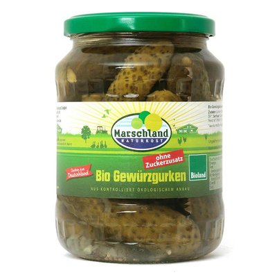 Produktfoto zu Gewürzgurken 670g