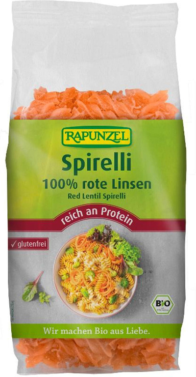 Produktfoto zu Rote Linsen Spirelli 300g