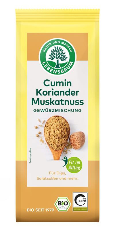 Produktfoto zu Cumin Koriander Muskatnuss 45g