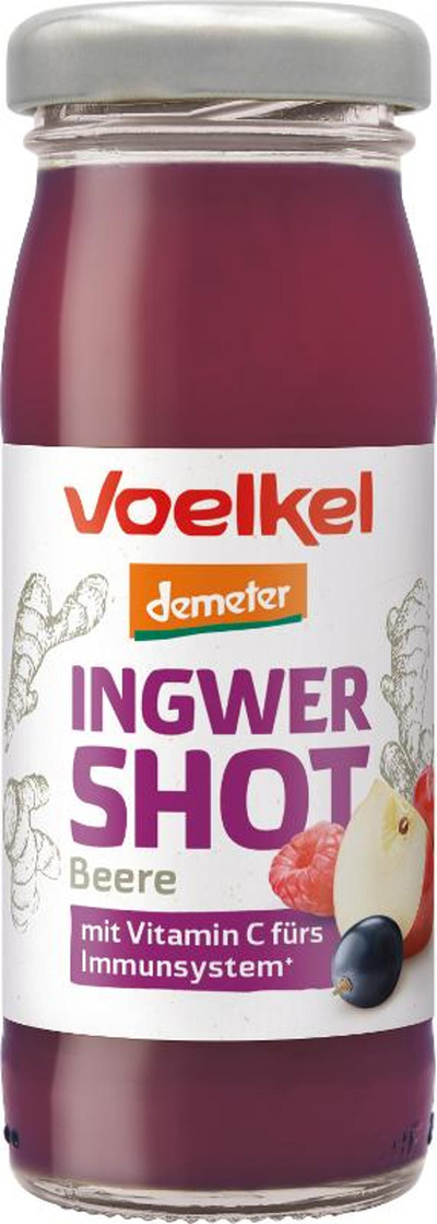 Produktfoto zu Shot "Ingwer & Beeren" 95ml
