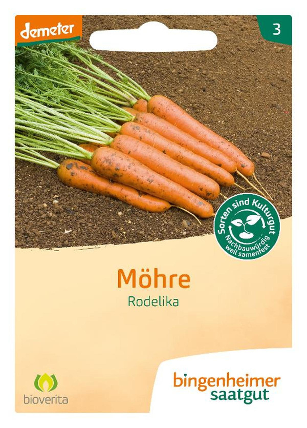 Produktfoto zu Saat: Möhre "Rodelika"