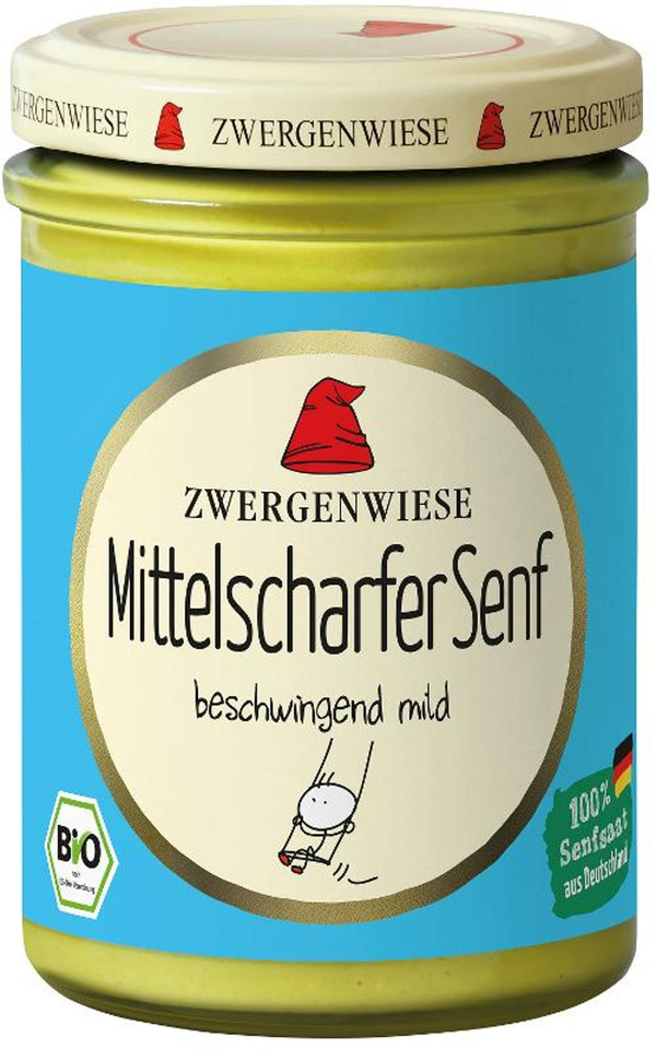 Produktfoto zu ZW Senf, mittelscharf 160 ml