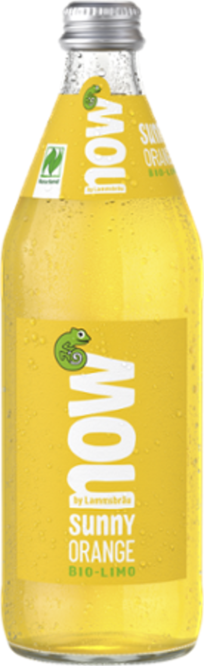 Produktfoto zu now Sunny Orange 0,5Ltr