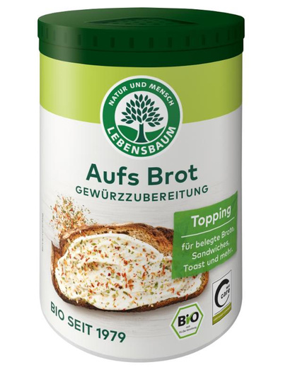 Produktfoto zu Aufs Brot Gewürzmischung 65g