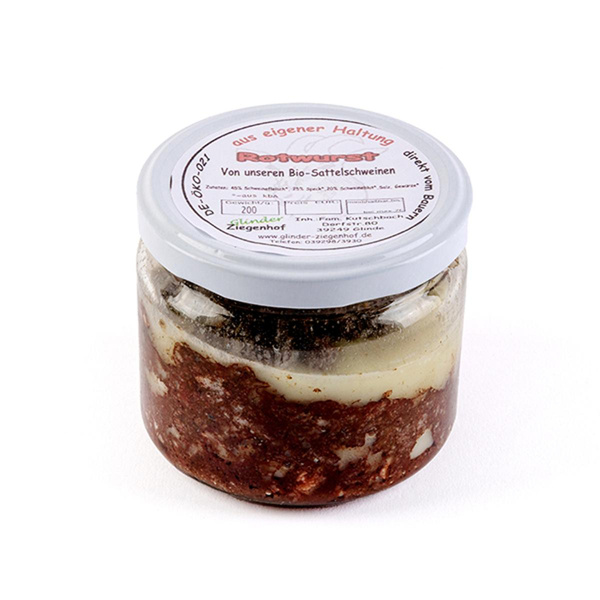 Produktfoto zu GZ Rotwurst, 200g