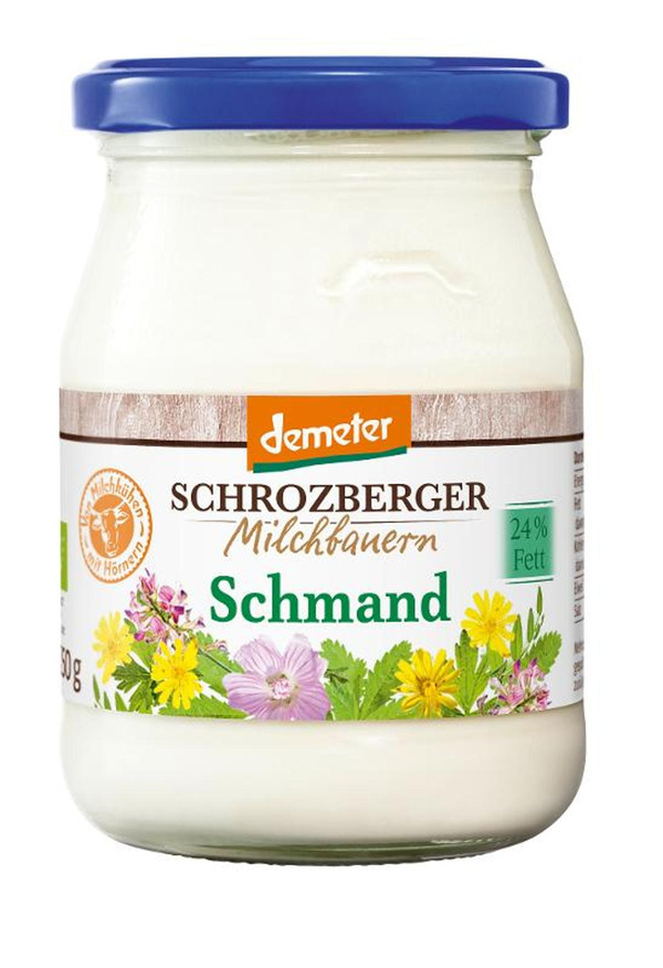Produktfoto zu GLAS Schmand 24% 250g