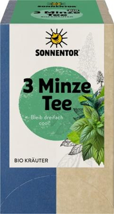 Produktfoto zu Tee "3-Minze" 18x1,2g