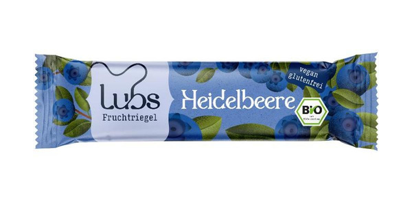 Produktfoto zu Heidelbeer Fruchtriegel 30g