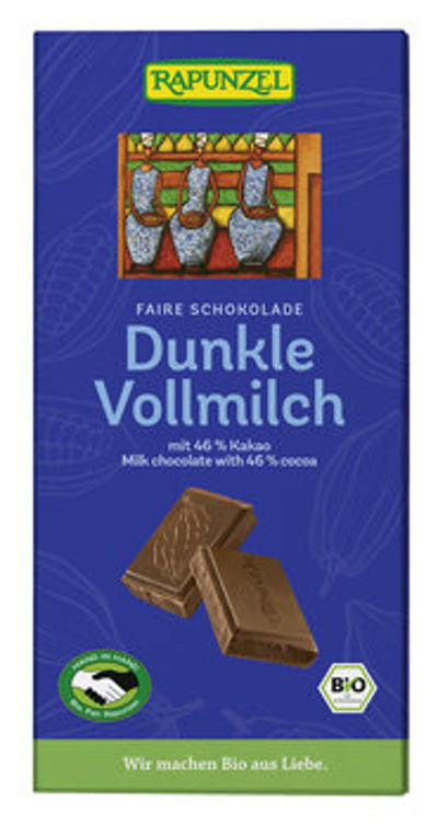 Produktfoto zu Dunkle Vollmilch Schoko 100g