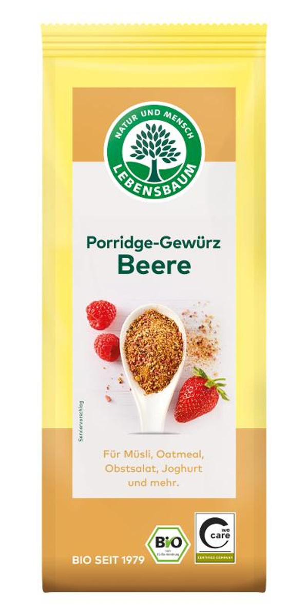 Produktfoto zu Porridge Gewürz "Beere" 50g
