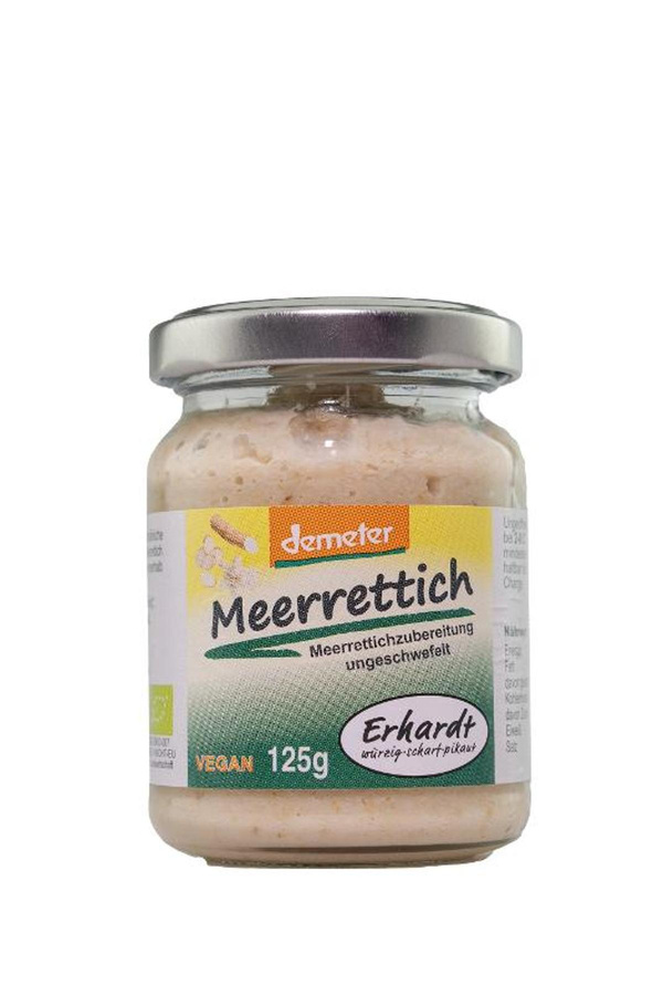Produktfoto zu Meerrettich im Glas, 125g