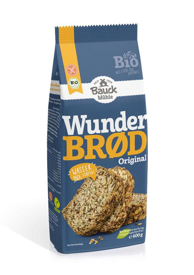 Produktfoto zu Wunderbrot Backmischung, 600g