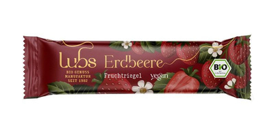 Produktfoto zu Erdbeer Fruchtriegel 30g