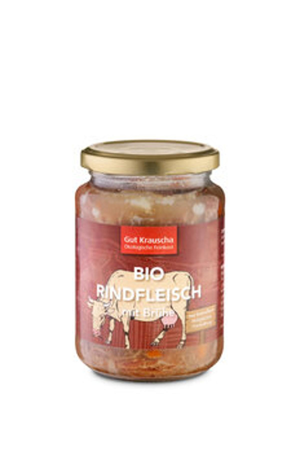 Produktfoto zu Rindfleisch mit Brühe 320g