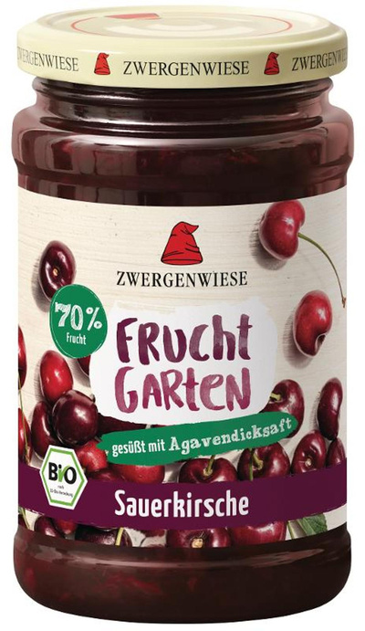 Produktfoto zu Fruchtgarten Sauerkirsche 225g