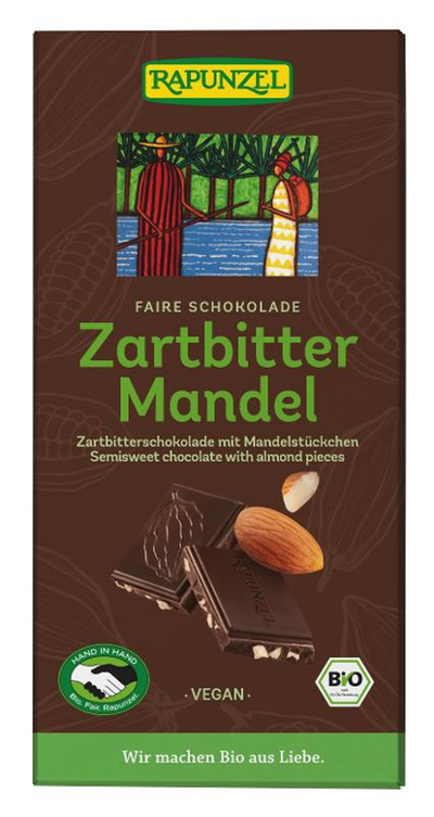 Produktfoto zu Zartbitter Mandel 80g