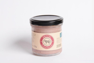 Produktfoto zu BÜFFEL Leberwurst 125g
