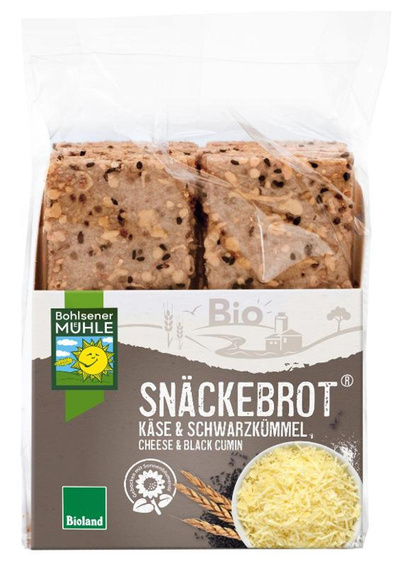 Produktfoto zu Snäckebrot"Schwarzkümmel&Käse"