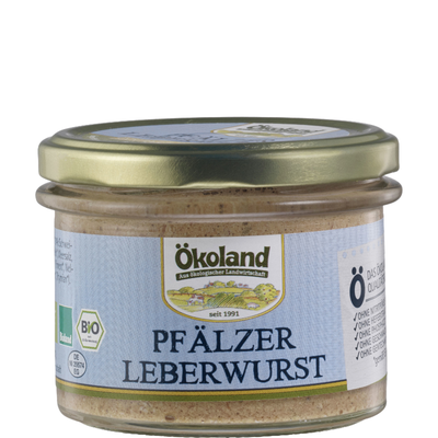 Produktfoto zu Leberwurst "Pfälzer Art"160g