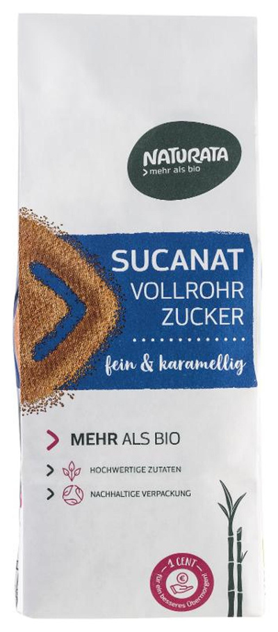 Produktfoto zu Voll-Rohrzucker, 400g