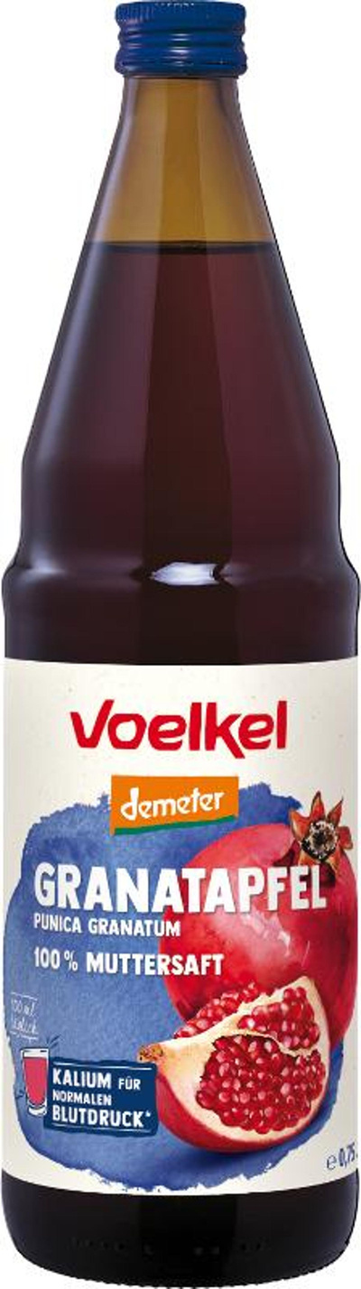 Produktfoto zu 0,75L Granatapfel pur