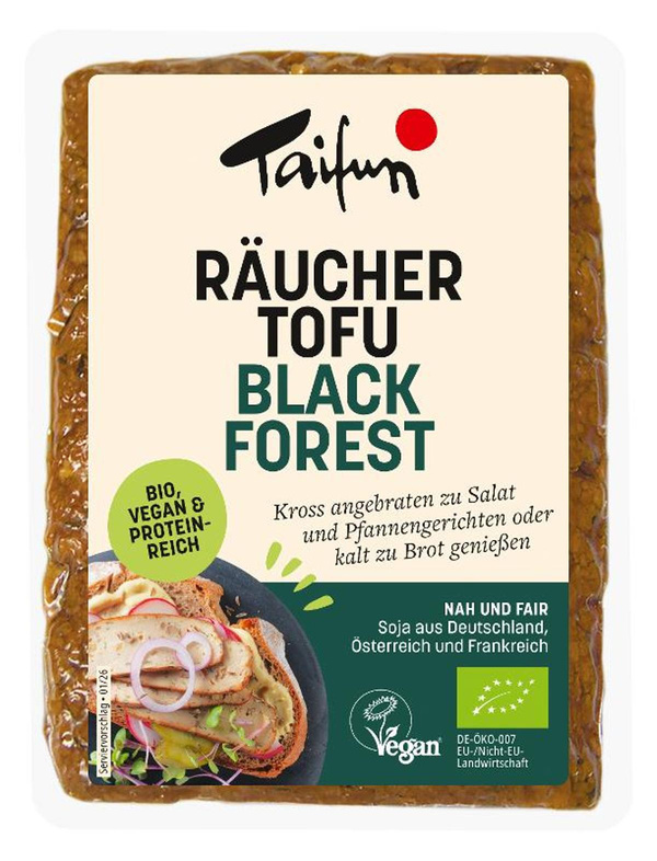 Produktfoto zu "Black Forest" Tofu 200g
