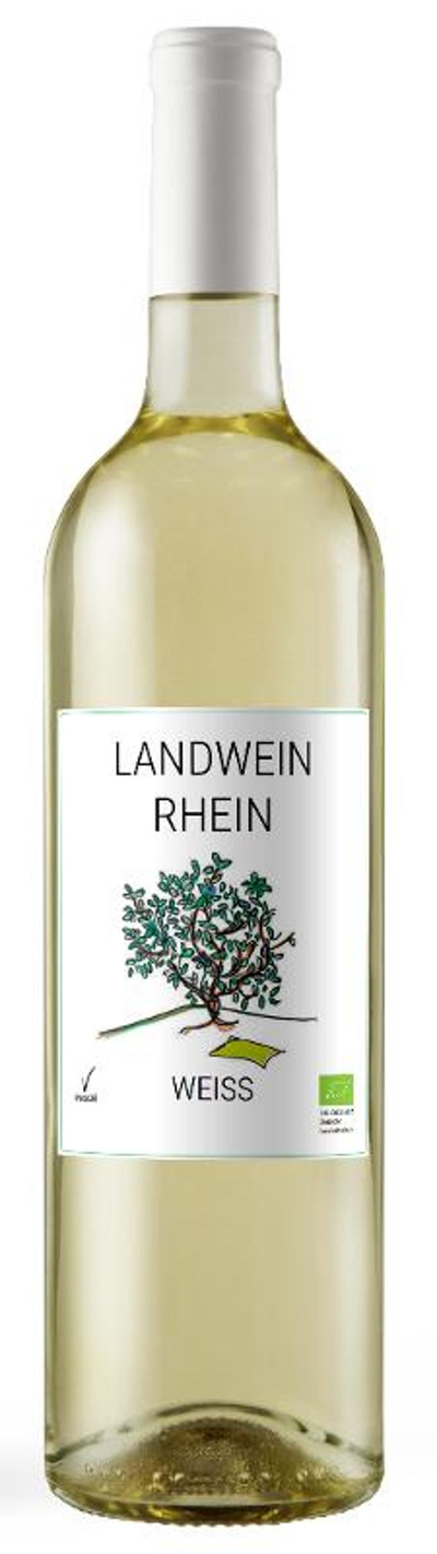 Produktfoto zu Landwein Rhein, weiß,75L