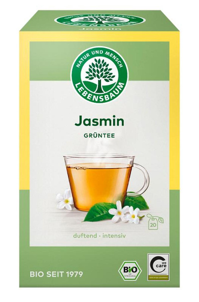 Produktfoto zu Jasmin Grüntee 20 x 1,5g