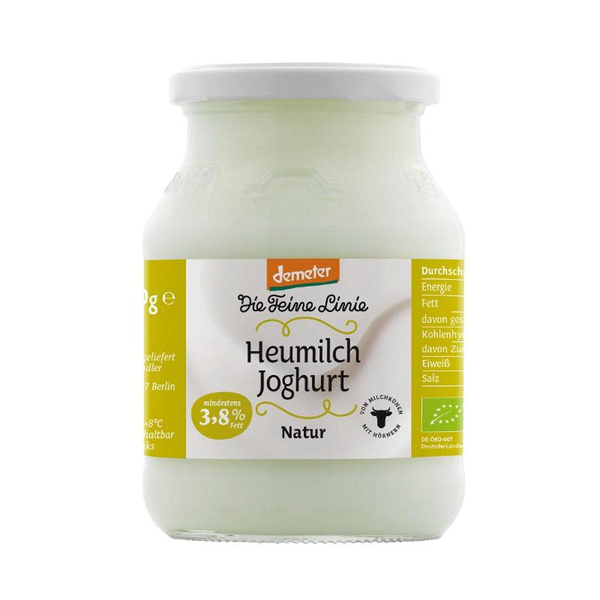 Produktfoto zu Heumilch Joghurt natur, 3,8%