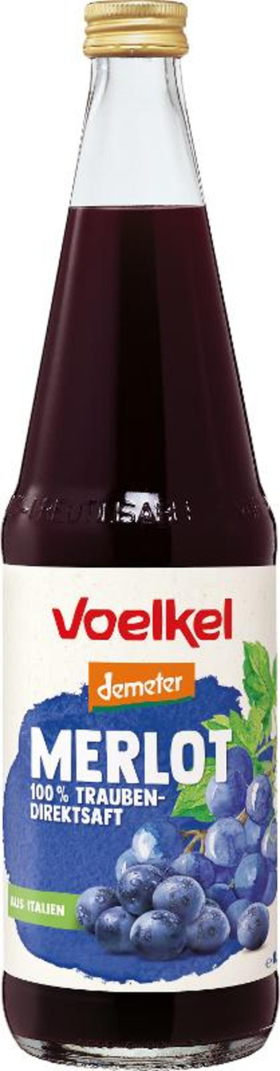 Produktfoto zu Traubensaft Merlot 0,7L