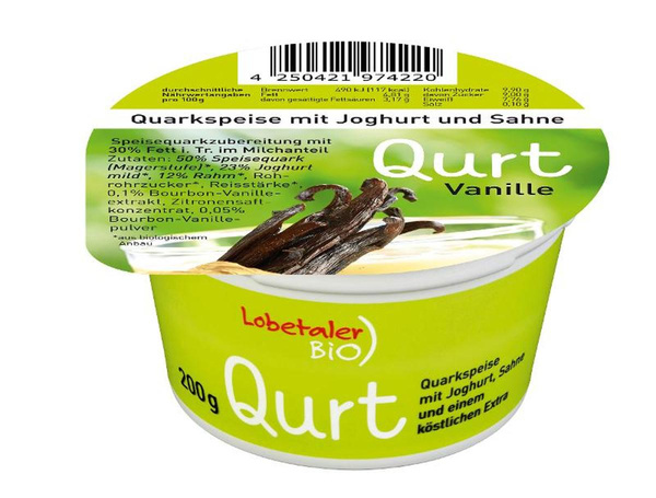 Produktfoto zu Qurt "Vanille" 200g