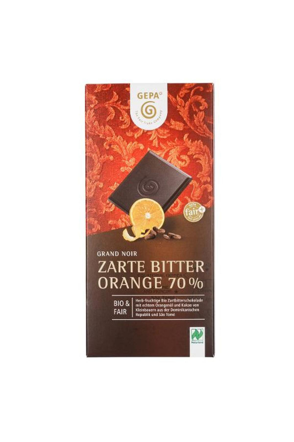 Produktfoto zu Grand Noir Bio Orange , 100g