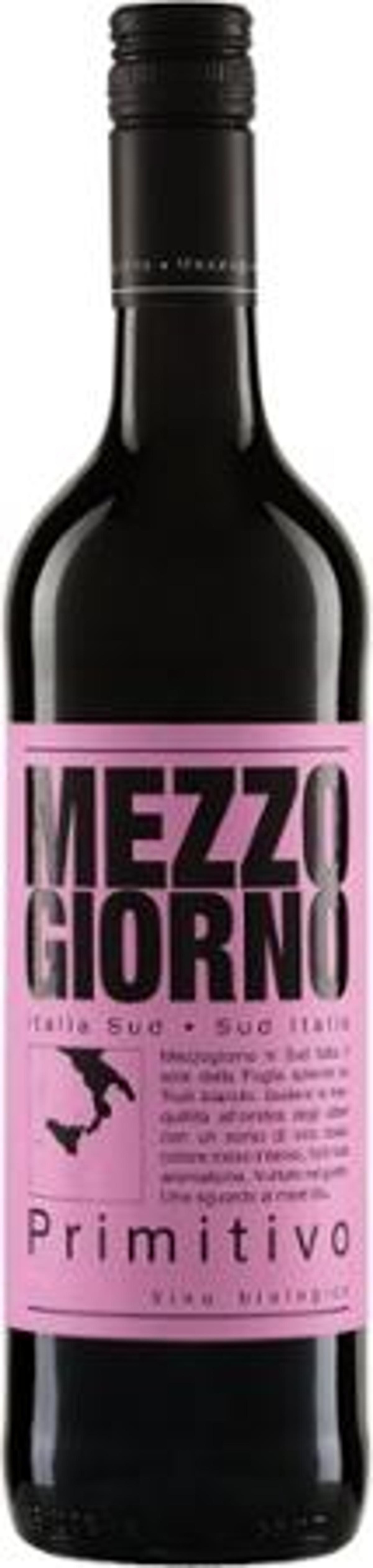 Produktfoto zu Mezzogiorno Primitivo