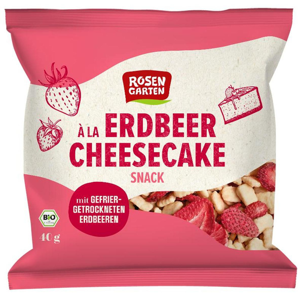 Produktfoto zu Erdbeer Cheesecake Mix 40g