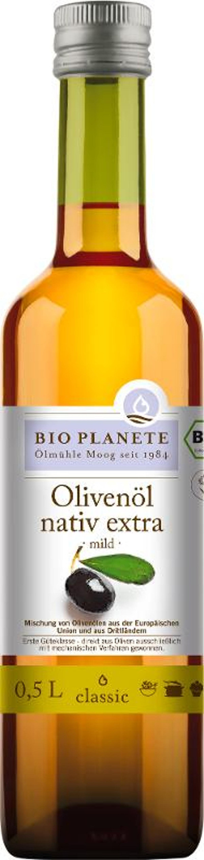 Produktfoto zu Bio Planete Olivenöl 0,5 L