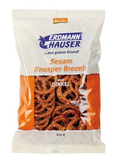 Produktfoto zu Sesam Knusper Brezeln 125g