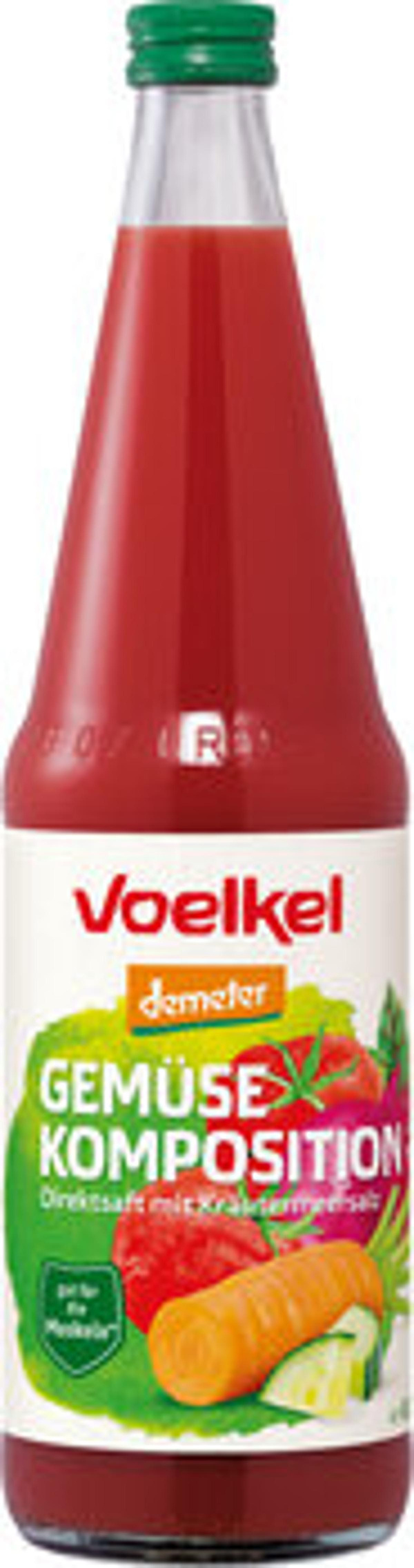 Produktfoto zu Gemüsesaft-Komposition 0,7l