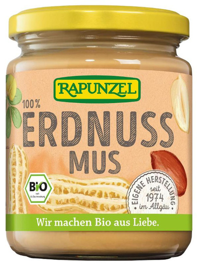 Produktfoto zu MUS Erdnuss fein, 250g