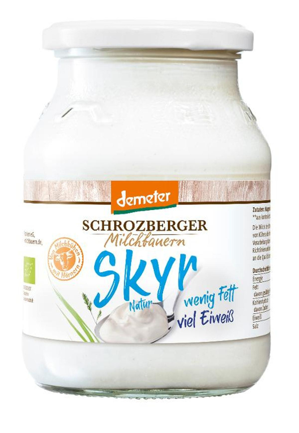 Produktfoto zu SZ Skyr natur 0,2%  500g