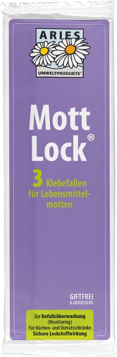 Produktfoto zu 3er Pack Mottenklebefalle