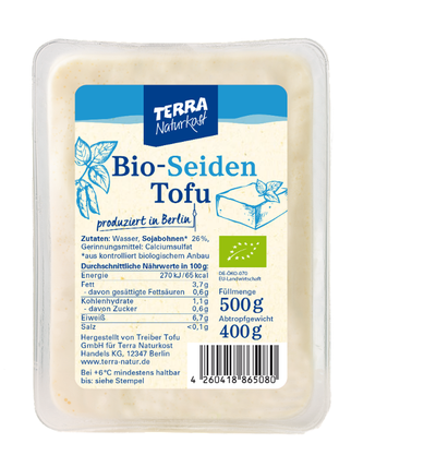 Produktfoto zu Seidentofu Terra 400g
