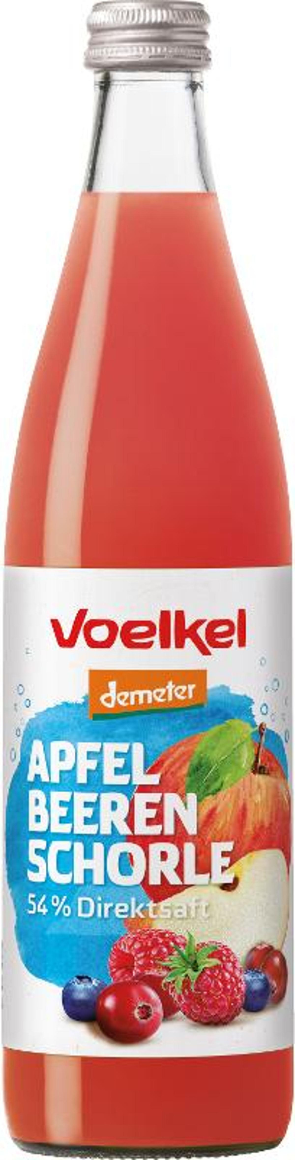 Produktfoto zu V APFEL BEEREN-Schorle 0,5l
