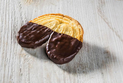 Produktfoto zu Schweinsohr mit Schokolade