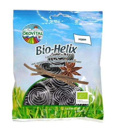 Produktfoto zu Bio Helix Lakritz 80g