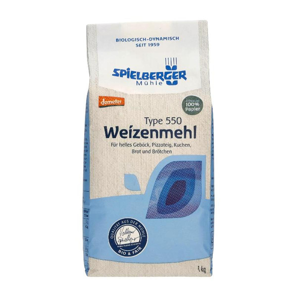 Produktfoto zu Weizenmehl 550 1kg