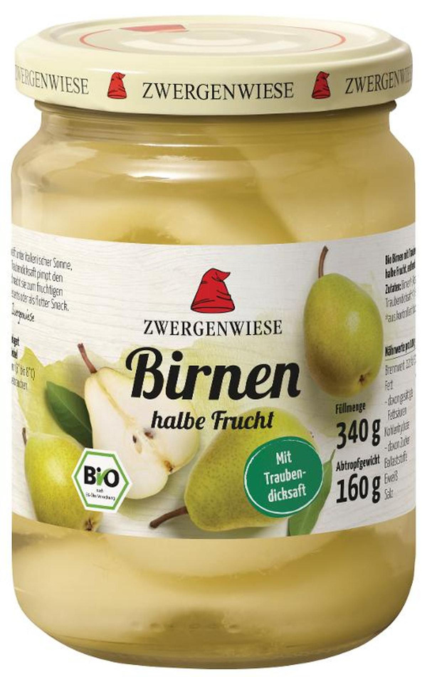 Produktfoto zu Birnen im Glas ATG 160g