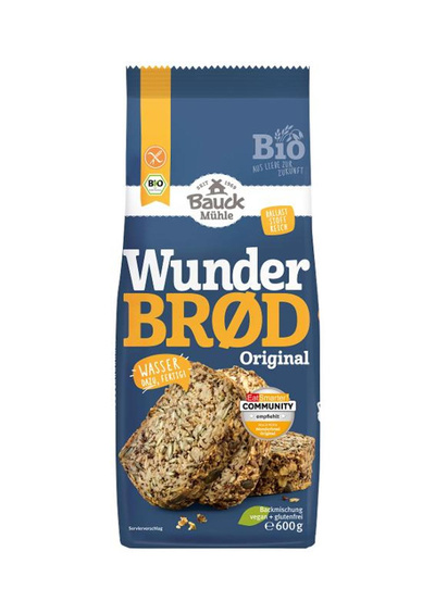 Produktfoto zu Wunderbrot Backmischung, 600g