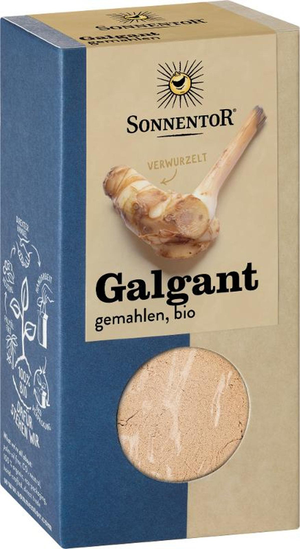 Produktfoto zu Galgant, gemahlen 35g