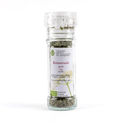 Produktfoto zu Kräutersalz,grob in der Mühle