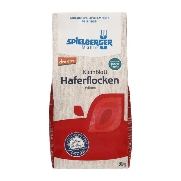 Produktfoto zu Haferflocken Kleinblatt, 500g